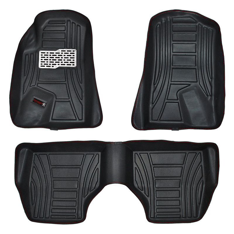 کفپوش سه بعدی خودرو پانیذ مدل دور دوخت کد MHDO مناسب برای دنا پلاس