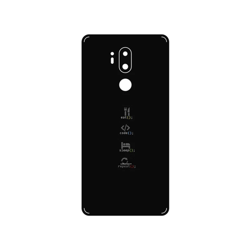 برچسب پوششی ماهوت مدل Programming 2 مناسب برای گوشی موبایل ال جی G7 PLUS THINQ