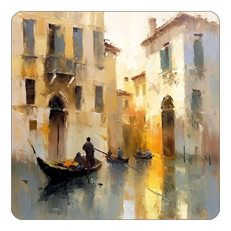 مگنت کاکتی طرح نقاشی رنگ روغن مدل mp70086