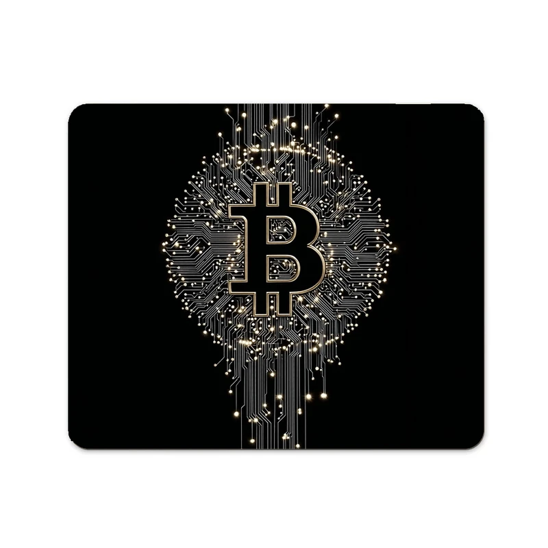 ماوس پد پاد آفرین مدل بیت کوین کریپتو فارکس ترید ارزدیجیتال کد P289 سایز 19*24 سانتی متر