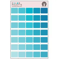 برچسب میو استیکر مدل کالر پالت کالکشن کد CPC05