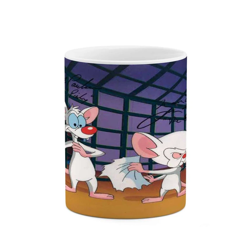 ماگ کاکتی مدل کارتون Pinky And The Brain کد mgh22948