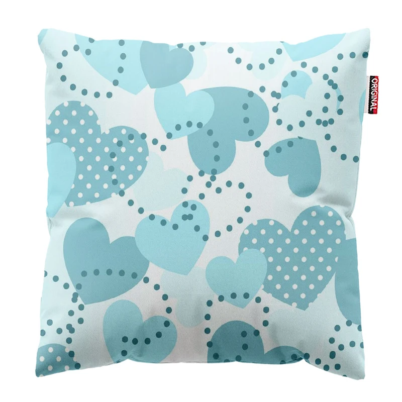  کوسن پاد آفرین طرح قلب کد 1452 سایز 30*30 سانتی متر