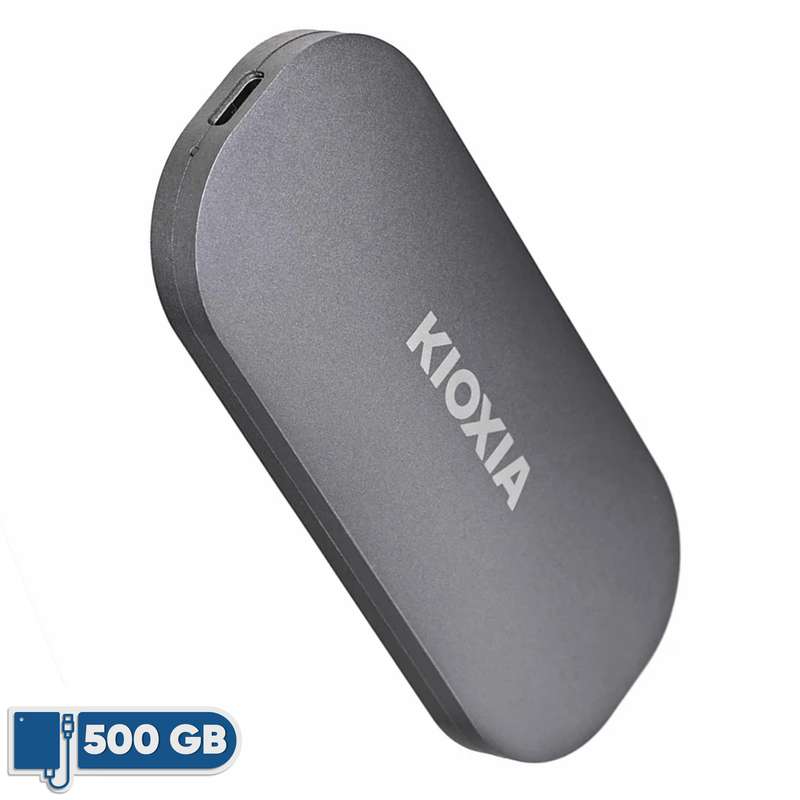 اس اس دی اکسترنال کیوکسیا مدل EXCERIA PLUS ظرفیت 500 گیگابایت رابط USB 3.2 Gen2 اس اس دی اکسترنال کیوکسیا مدل EXCERIA PLUS ظرفیت 500 گیگابایت رابط USB 3.2 Gen2