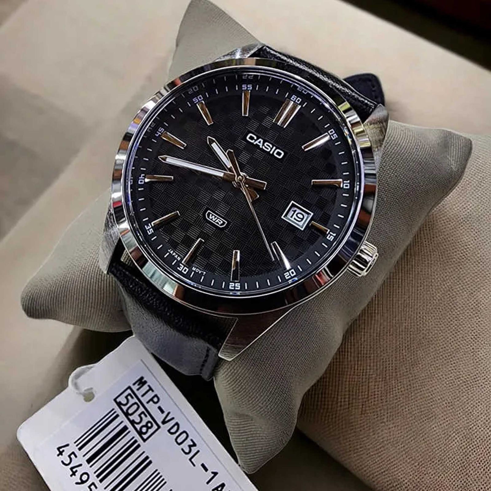 ساعت مچی عقربهای مردانه کاسیو مدل MTP-VD03L-1AUDF -  - 9