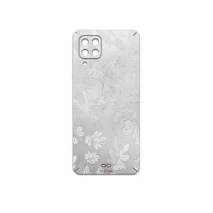 MAHOOT Silver-Wildflower Cover Sticker for Samsung Galaxy M32