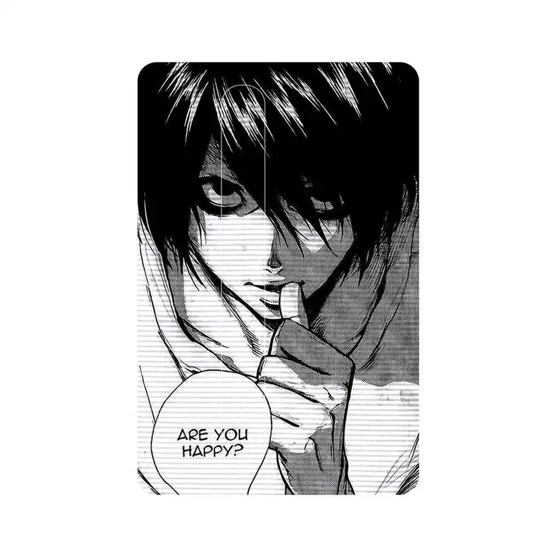 استیکر کارت پیکسل میکسل مدل انیمه دفترچه مرگ L