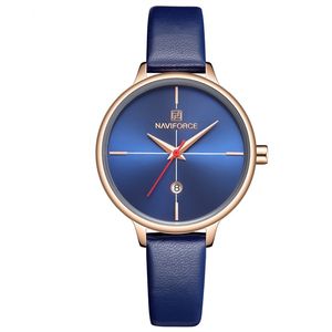 نقد و بررسی ساعت مچی عقربه ای زنانه نیوی فورس مدل NF5006/BLU توسط خریداران