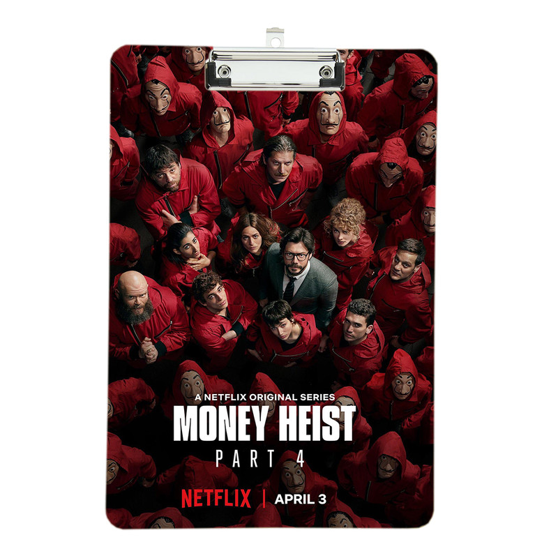 تخته شاسی طرح سریال  Money Heist خانه کاغذی tn5