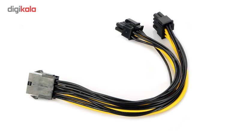 کابل تبدیل ۸ پین مادگی کارت گرافیک PCIE به دو ۸ پین مدل GPURIG