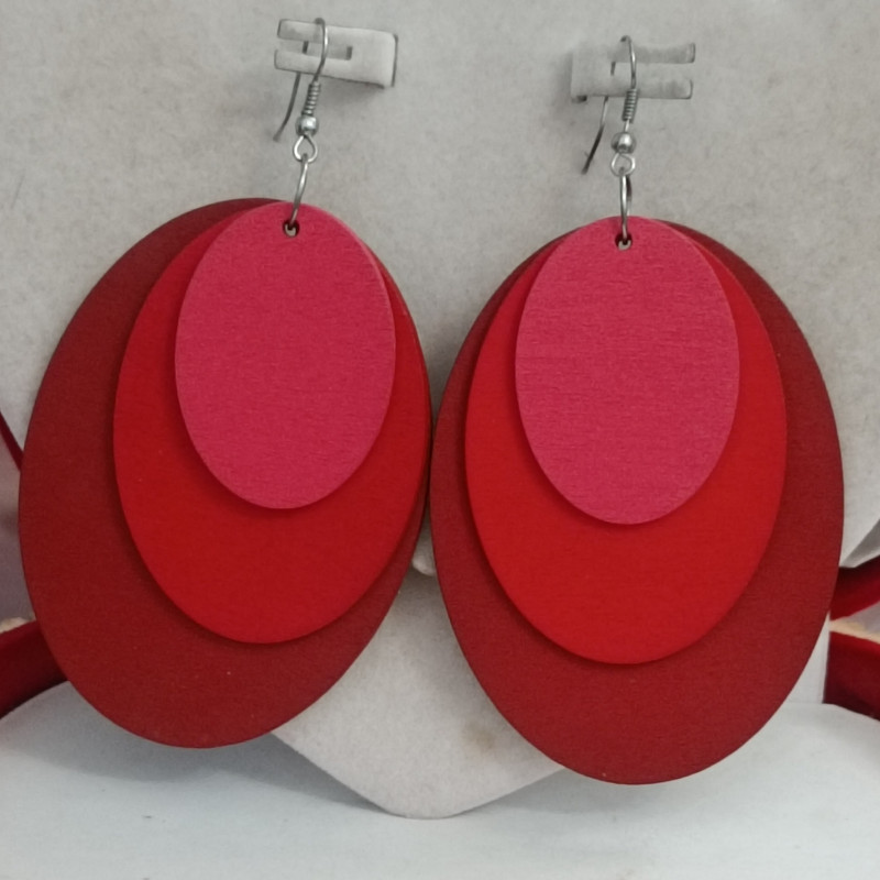 گوشواره زنانه مدل چوبی گوشواره زنانه مدل چوبی