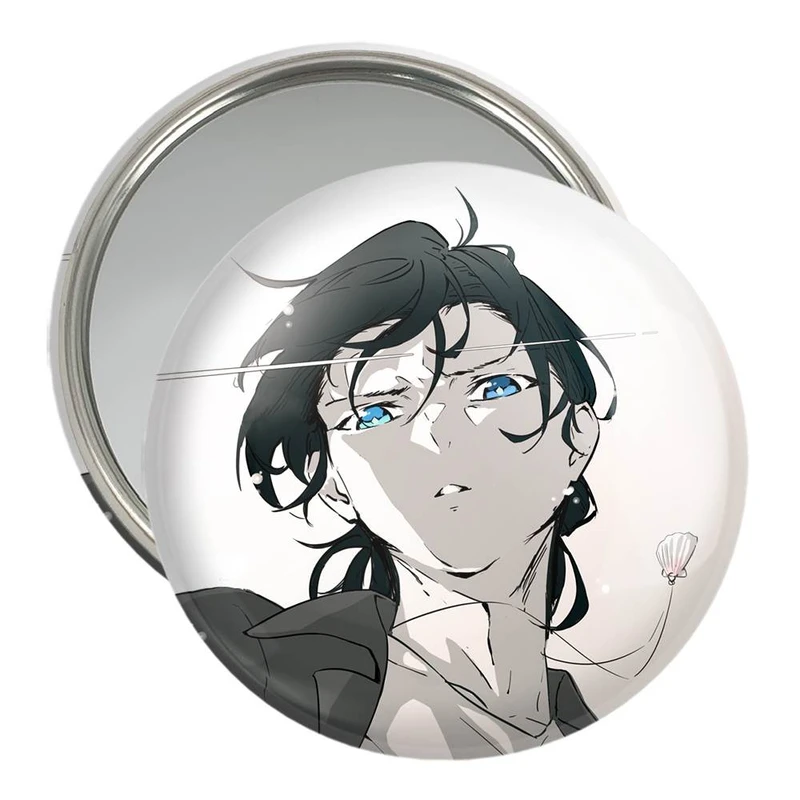 آینه جیبی خندالو مدل شینپی انیمه سامر تایم رندرینگ SUMMER TIME RENDERING  کد 22299