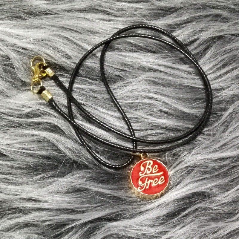 گردنبند دخترانه مدل Be Free کد 201