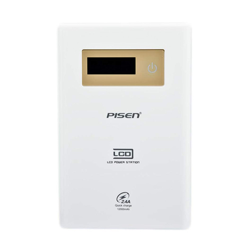 شارژر همراه پایزن مدل LCD Station Power TS-D131 با ظرفیت 12000 میلی آمپر ساعت