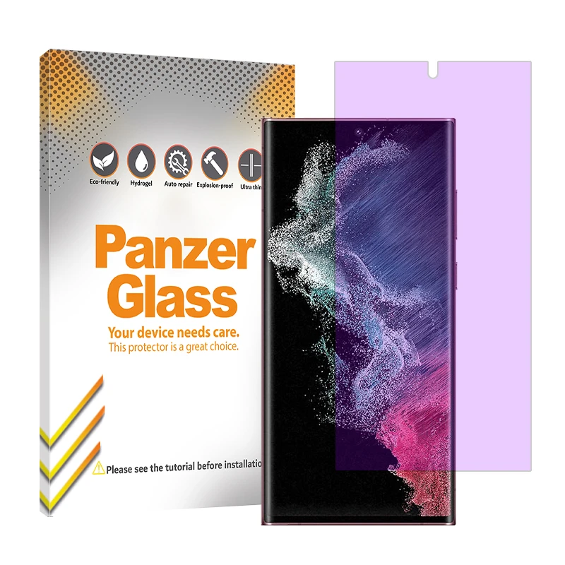 محافظ صفحه نمایش آنتی پرپل پنزر گلس مدل Resistant مناسب برای گوشی موبایل سامسونگ Galaxy S22 Ultra 5G
