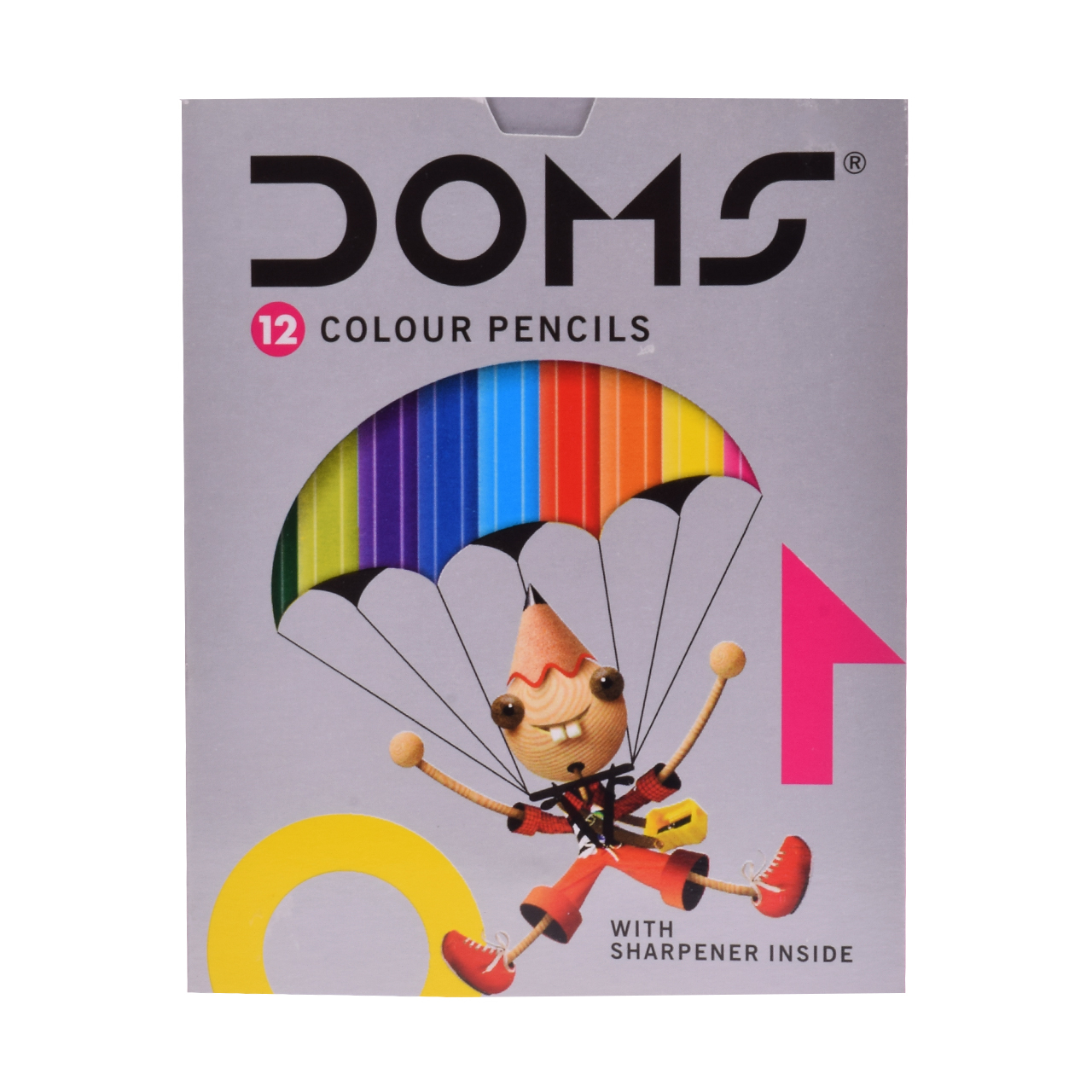 مداد رنگی 12 رنگ دومس
