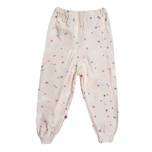 شلوار اسلش نوزادی مدل ماه و ستاره
