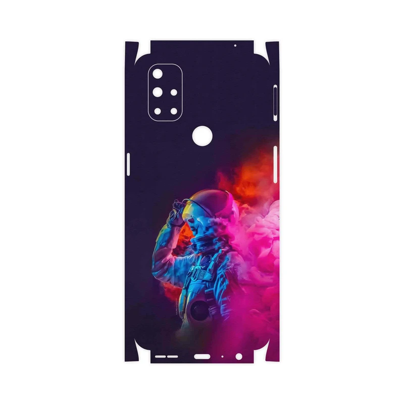 برچسب پوششی ماهوت مدل Smoke Rainbow Digital Art 1-FullSkin مناسب برای گوشی موبایل وان پلاس Nord N10 5G