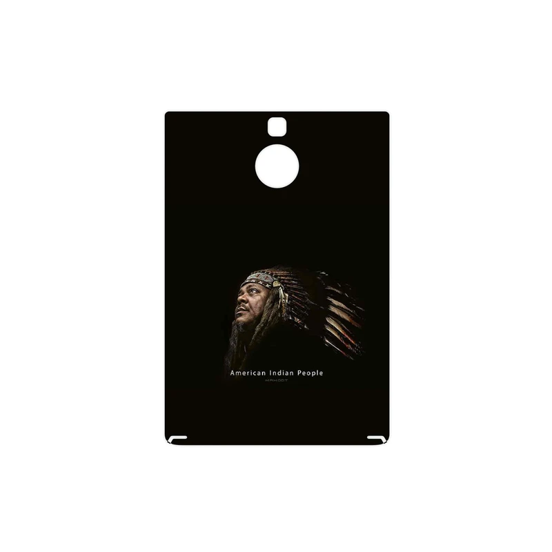 برچسب پوششی ماهوت مدل Portrait of an Indian Man مناسب برای گوشی موبایل بلک بری Passport Silver Edition