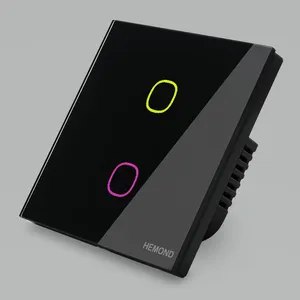 کلید لمسی هوشمند هموند مدل دو پل پرو
