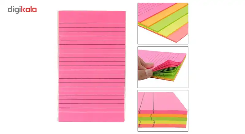 کاغذ یادداشت چسب دار SKY A5 بسته 100 برگی مدل 1054