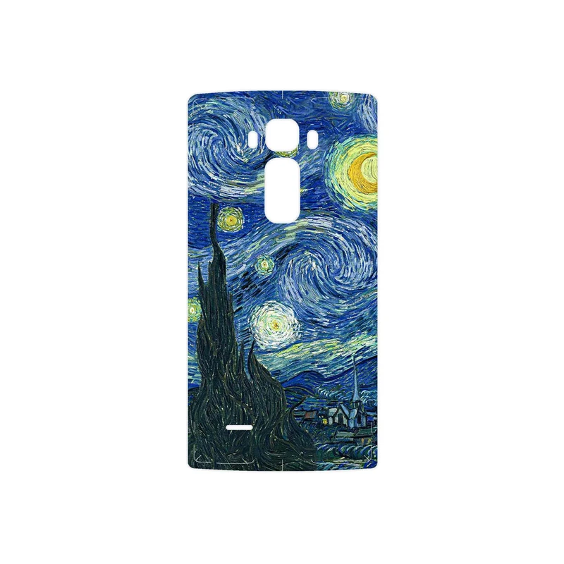 برچسب پوششی ماهوت مدل The Starry Night of van Gogh مناسب برای گوشی موبایل ال جی G Flex 2