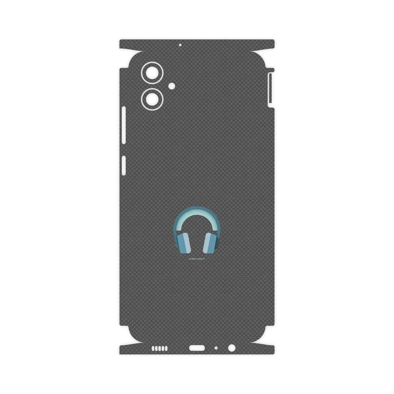 برچسب پوششی ماهوت مدل Minimal Headphone Icon-FullSkin مناسب برای گوشی موبایل سامسونگ Galaxy M04