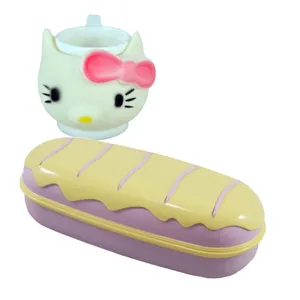 ظرف غذای کودک مدل Sandwich Box به همراه لیوان کیتی 