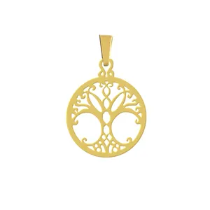 آویز گردنبند هایکا مدل درخت زندگی کد a.h 290