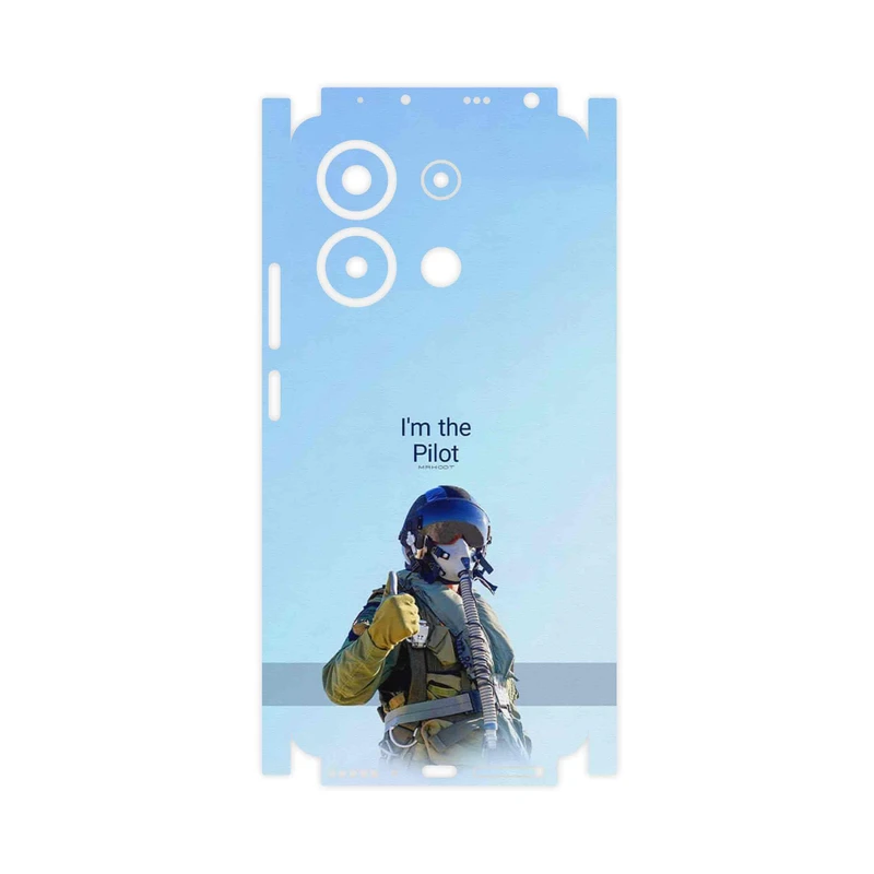 برچسب پوششی ماهوت مدل Pilot-FullSkin مناسب برای گوشی موبایل شیائومی Redmi Note 13 4G