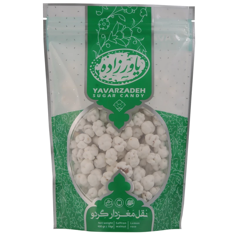 نقل گردویی یاورزاده - 400گرم