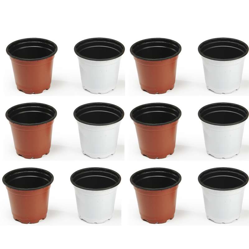 مجموعه 12 عددی گلدان ژله ای مدل 10-8 ارتفاع 7 سانتی متر