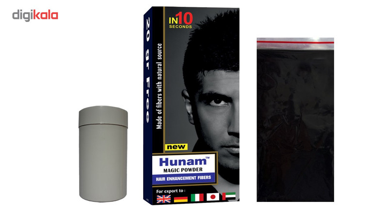 پودر پرپشت کننده مو هونام کد 50-02 مقدار 50 گرم