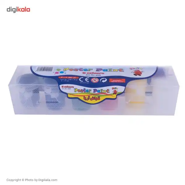 گواش 6 رنگ آریا کد 4009