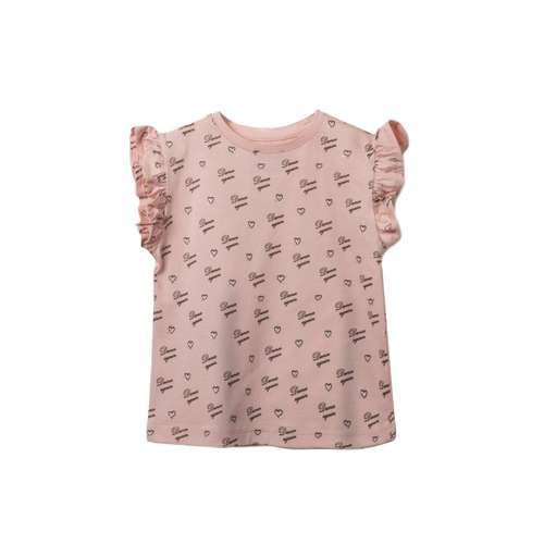 تی شرت دخترانه جی بی جو مدل قلب اکلیلی کد 70104PI