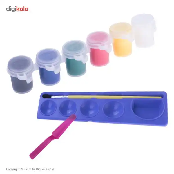 گواش 6 رنگ آریا کد 4009