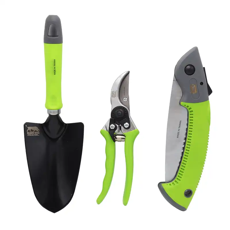 ابزار باغبانی مدل بلک بول کد YPS-TAIWANI-03 مجموعه 3 عددی