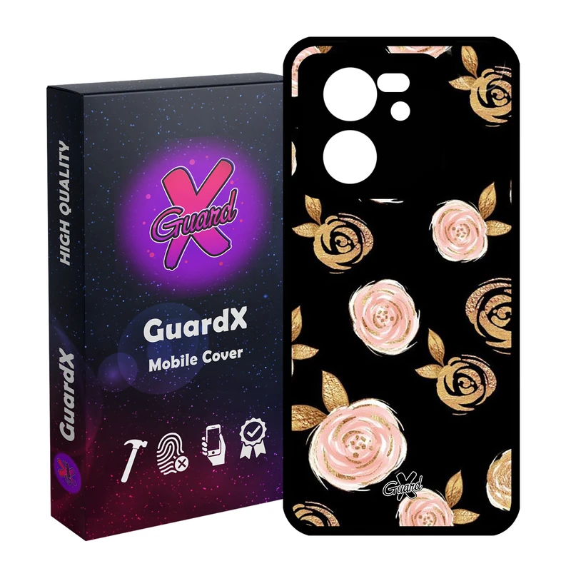 کاور گارد ایکس طرح Flower مدل Glass10105 مناسب برای گوشی موبایل شیائومی 13T/13T Pro/Redmi K60 Ultra