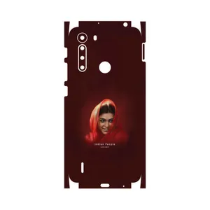 MAHOOT Portrait of an Indian Woman-FullSkin Cover Sticker for Motorola One Fusion