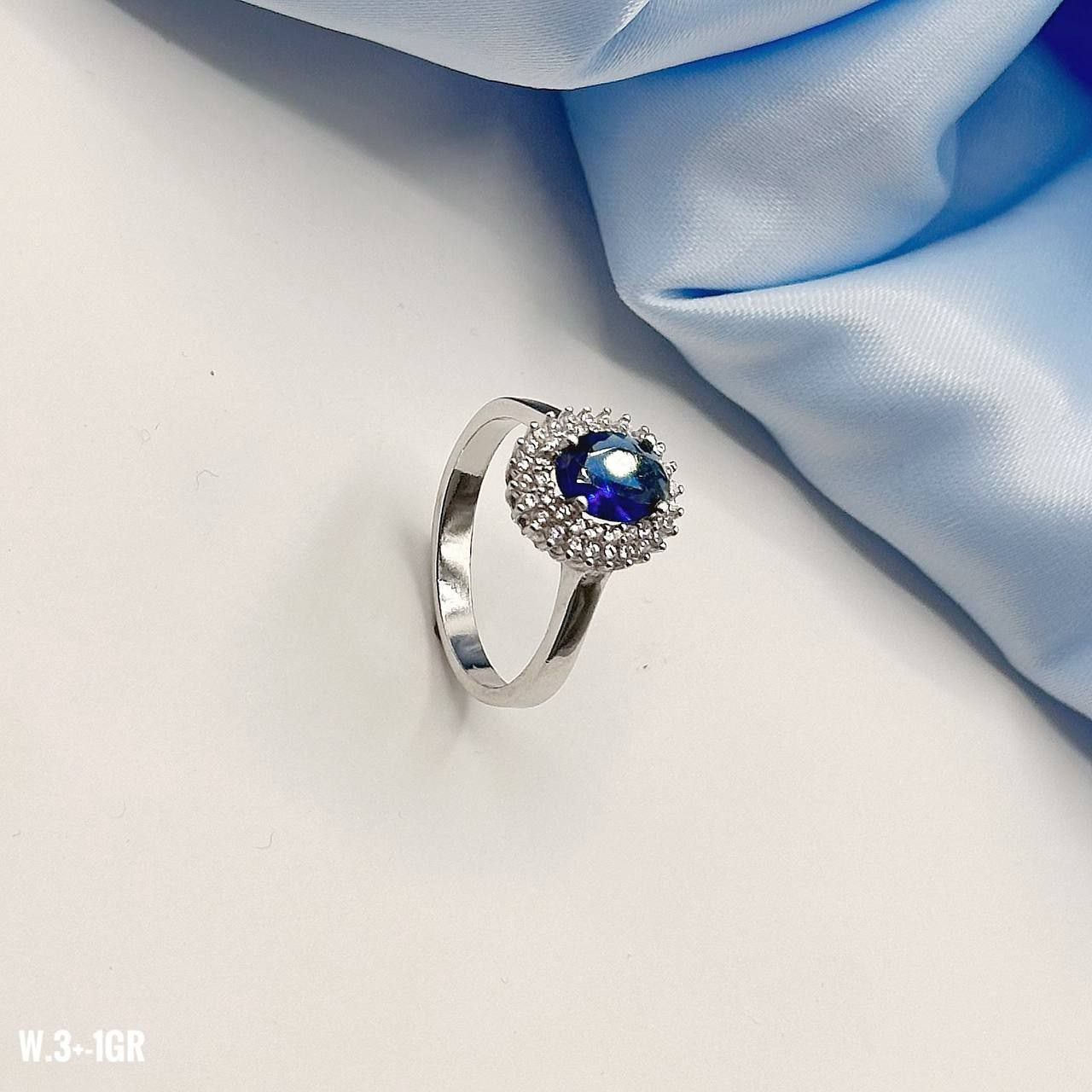 انگشتر نقره زنانه مدل مرصاد 078