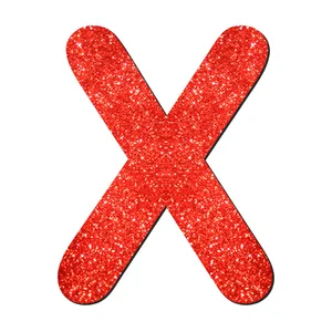 استیکر چوبی کودک مدل حروف انگلیسی کد MDF-GH-X