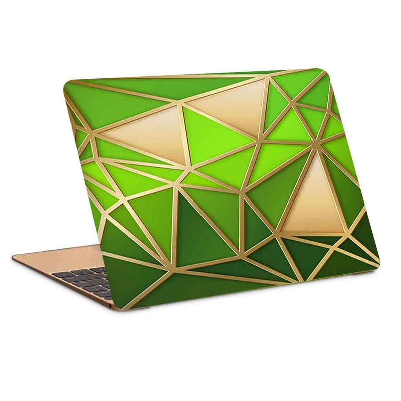 استیکر لپ تاپ مدل with geometric triangles کد c-990 مناسب برای لپ تاپ 15.6 اینچ