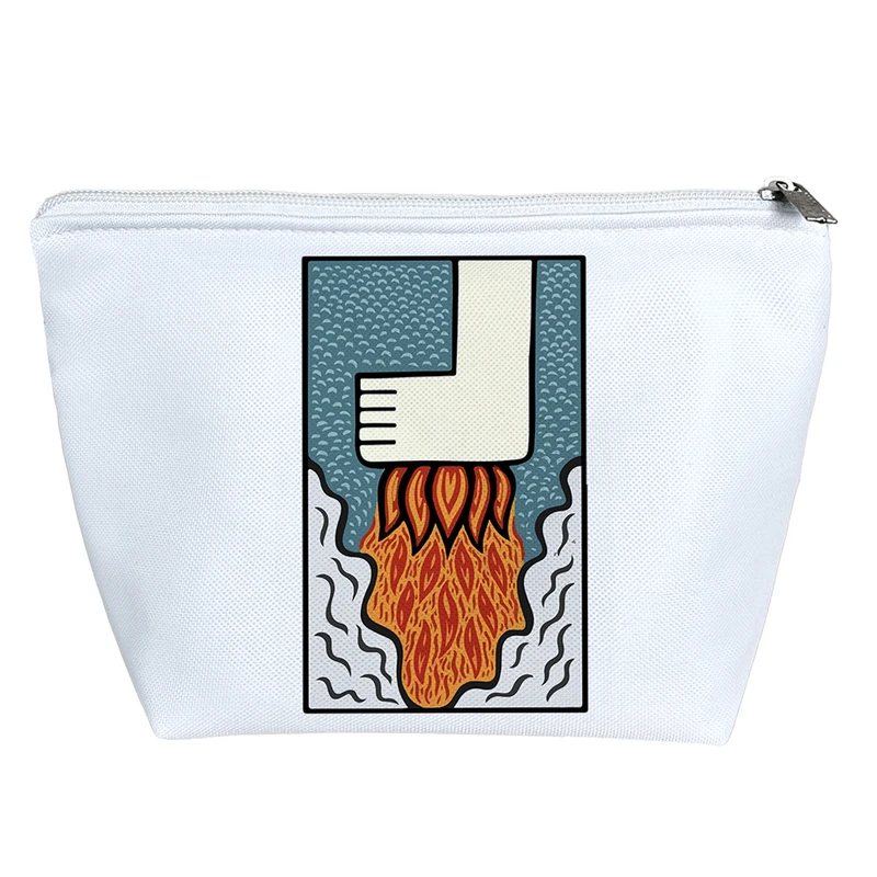 کیف لوازم آرایش دخترانه خندالو مدل پای آتشین کد 10434