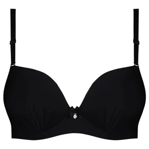 سوتین زنانه مدل اسفنجی فنردار 9890 رنگ مشکی