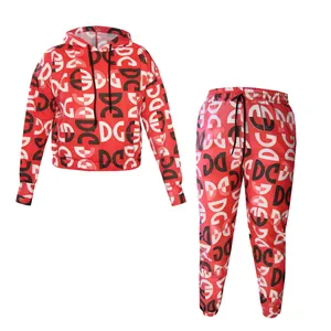 ست هودی و شلوار راحتی زنانه مدل A1108-R