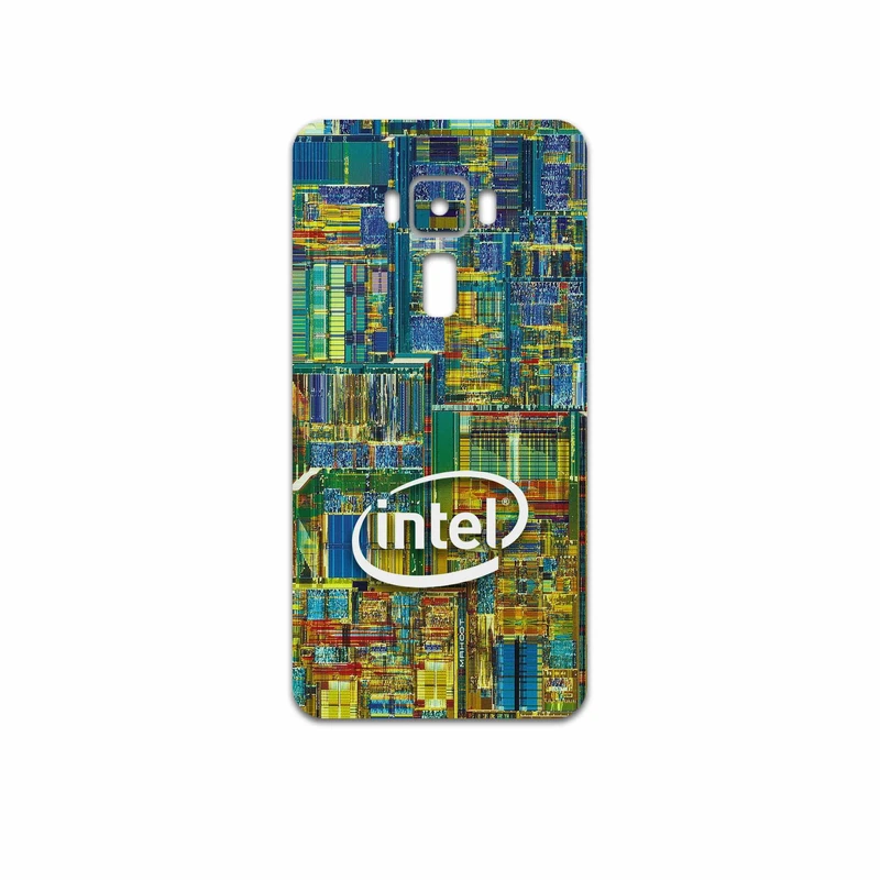 برچسب پوششی ماهوت مدل Intel Brand مناسب برای گوشی موبایل ایسوس Zenfone 3 ZE552KL