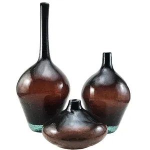 گلدان طرح سالونگ آبگز کد 373 مجموعه سه عددی