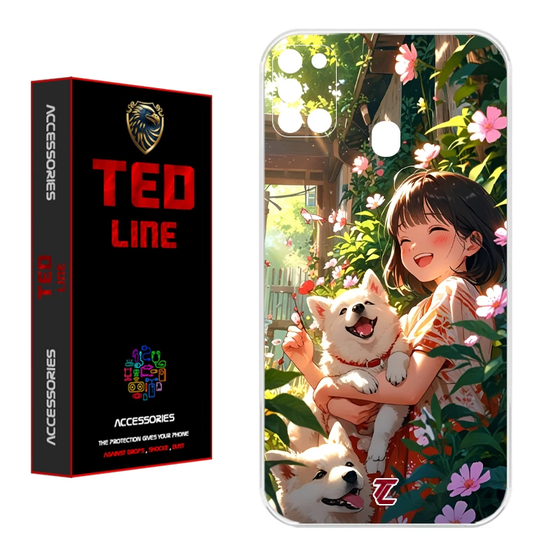 کاور تدلاین طرح سگ کد 1177 مناسب برای گوشی موبایل سامسونگ Galaxy A21S