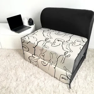 مبل تختخواب شو یک نفره نوپه هوم مدل فانتزی ساده P1124