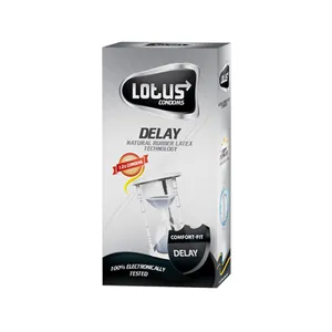کاندوم لوتوس مدل Delay بسته 12 عددی
